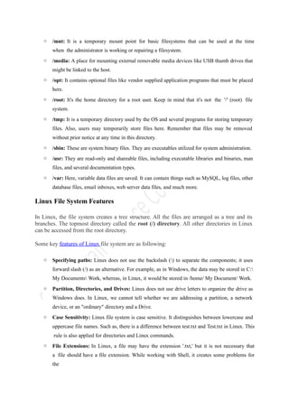 Unit 2 History of Linux and other details for begginers | PPTX