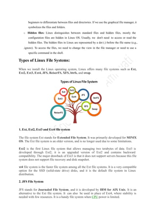 Unit 2 History of Linux and other details for begginers | PPTX