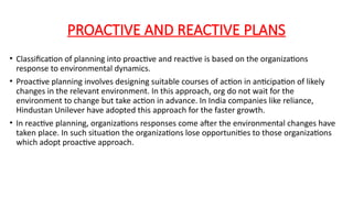 UNIT2_HMM305_Planning and management process | PPTX