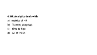 Human Resource Analytics | PPTX