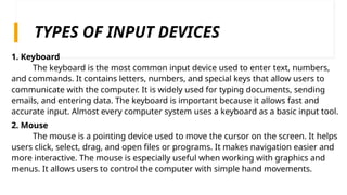 Comprehensive Overview of Computer System Components and Functions | PPTX