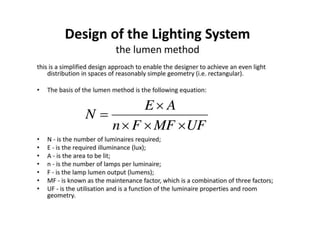 Unit 2 illumination | PPTX