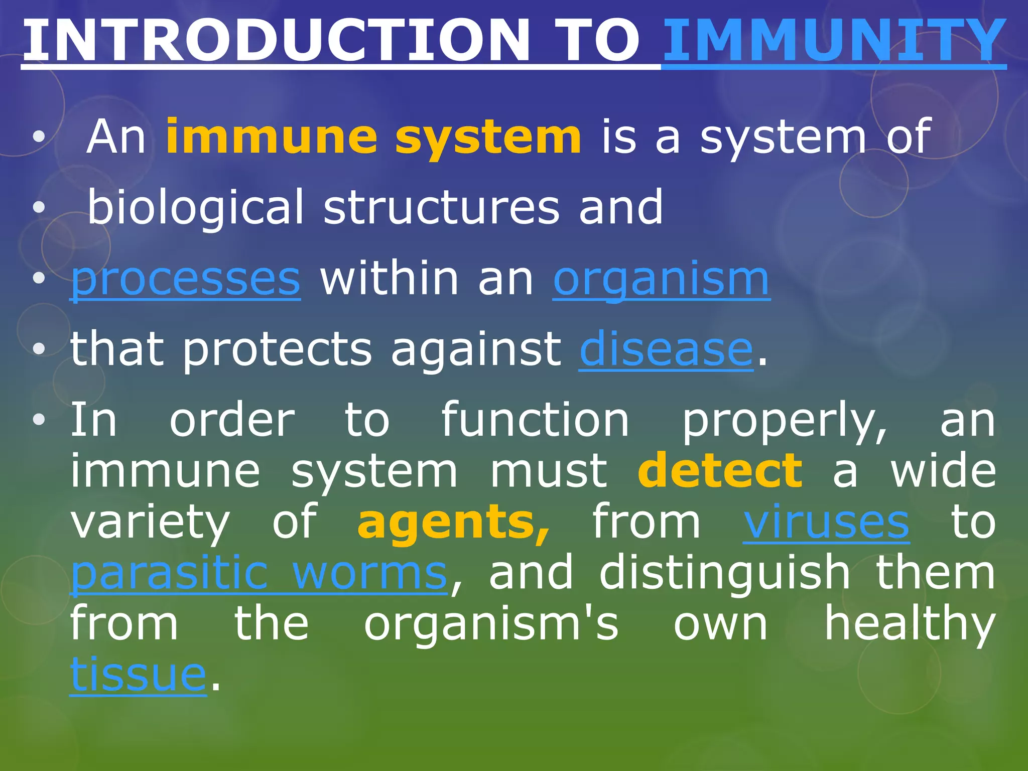 Immune System slides | PPTX