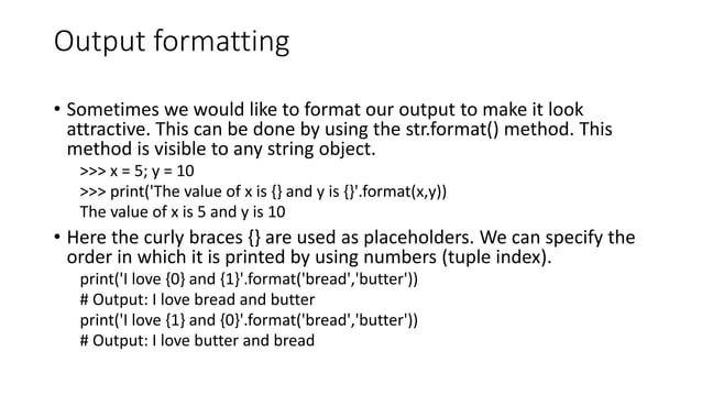 Unit2 input output | PPT