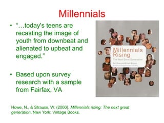 Today’s StudentGeneration YEchoNet GenerationNeomillennialsGeneration NeXtMillennialsGeneration MeDigital NativesGeneration txt