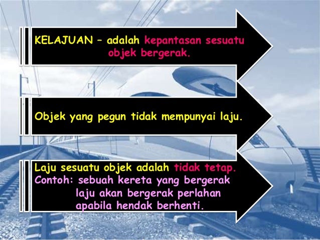 Unit 2 Konsep Kelajuan