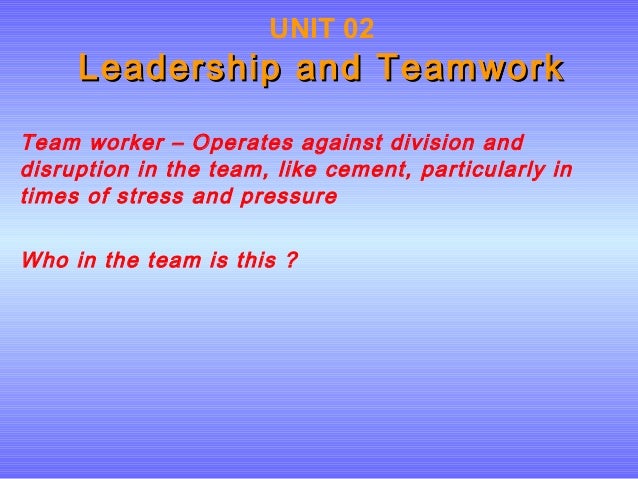 Importance of teamwork essays