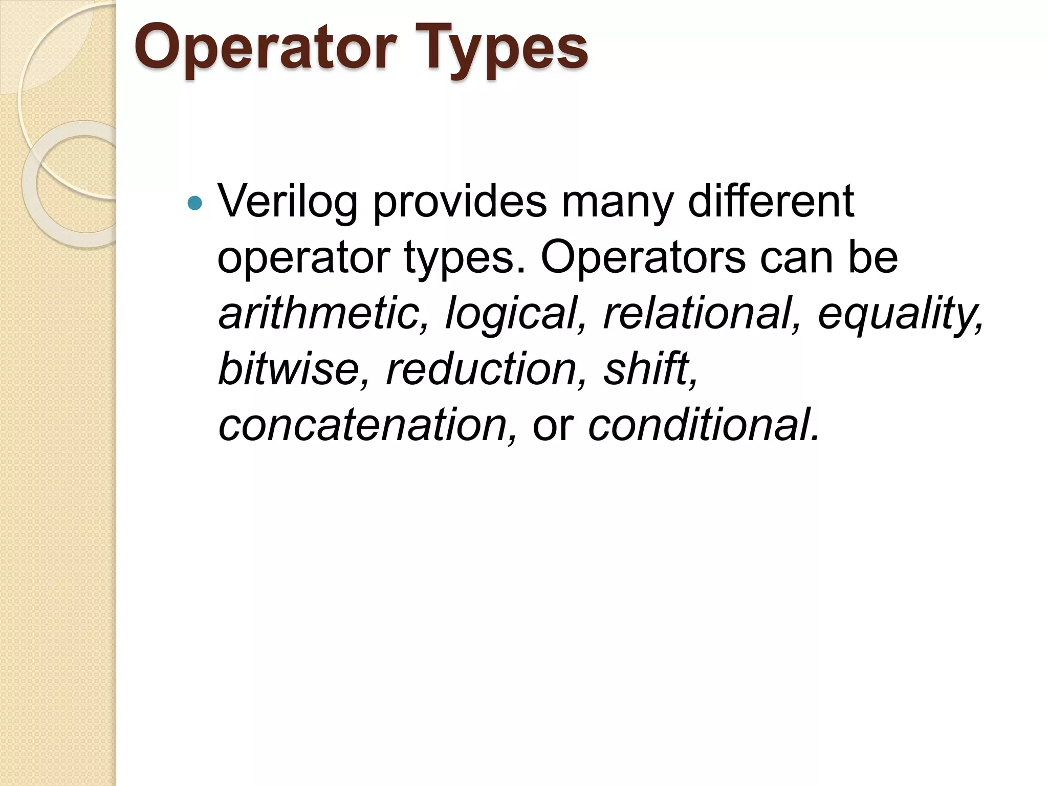 Verilog operators.pptx