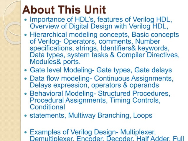 Verilog operators.pptx