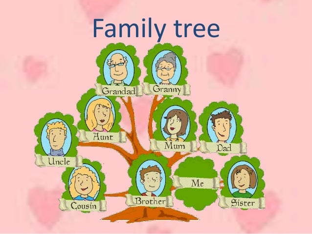 members 11 family tree family meet my Unit2 lesson2