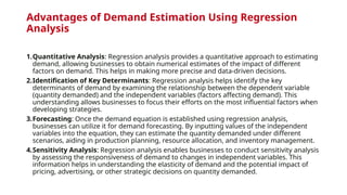 UNIT 2 Demand Analysis and Forecasting managerial economics | PPTX