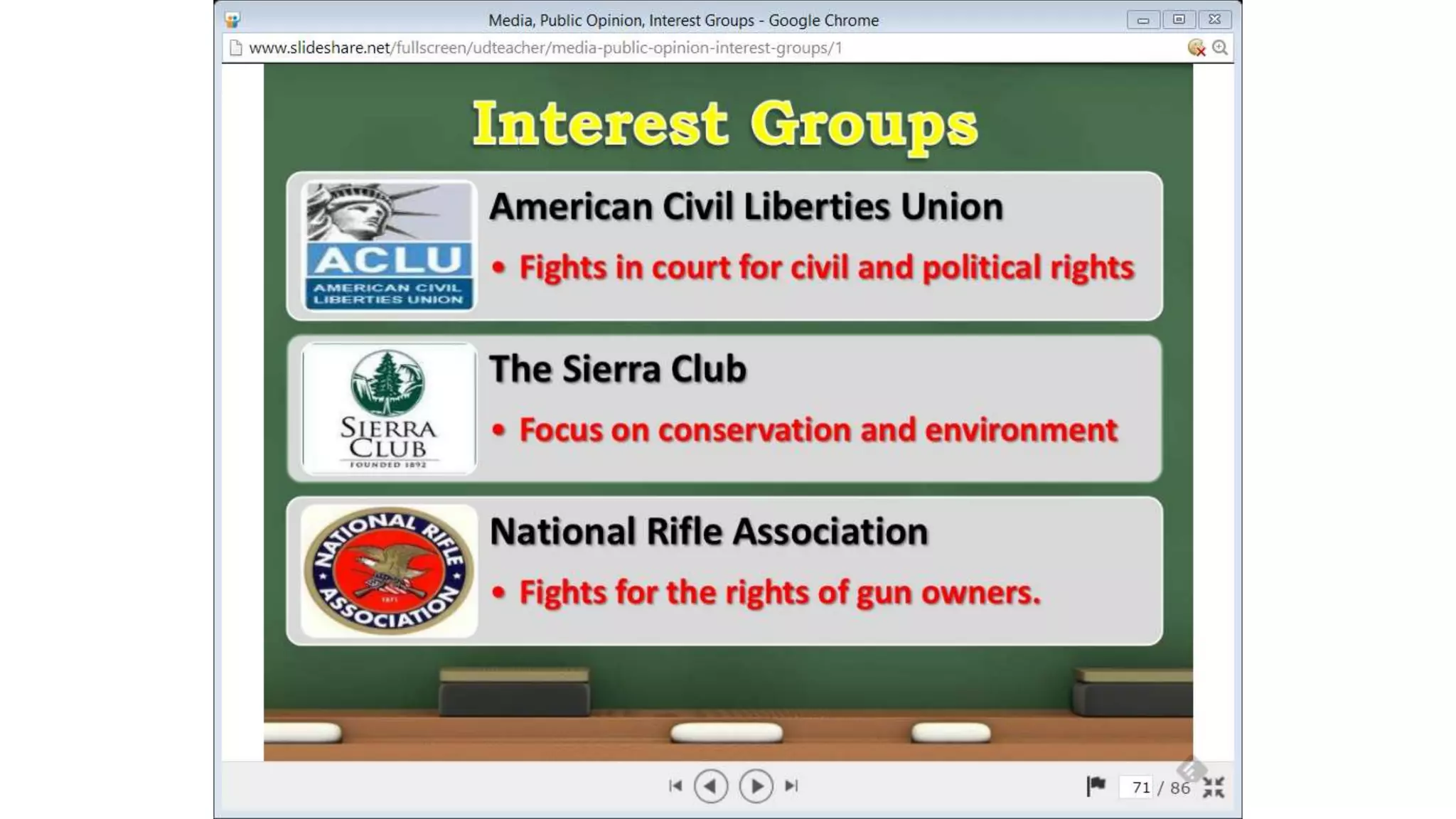 Unit2 Media and Interest Groups