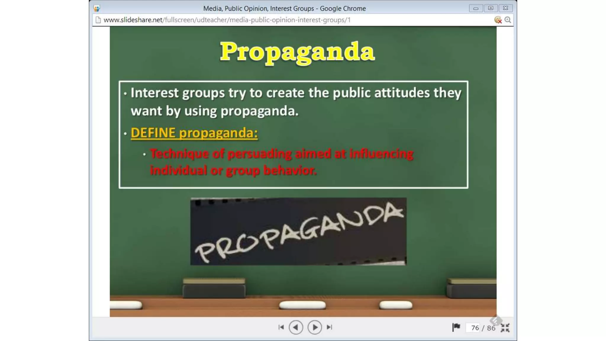 Unit2 Media and Interest Groups