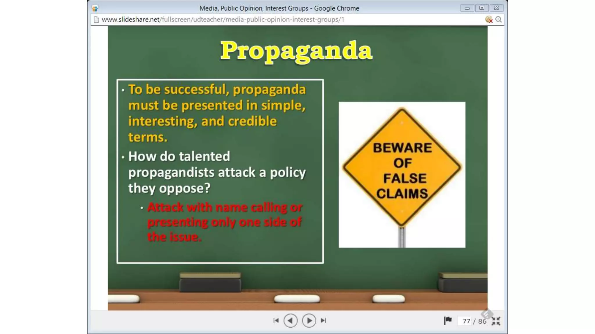 Unit2 Media and Interest Groups