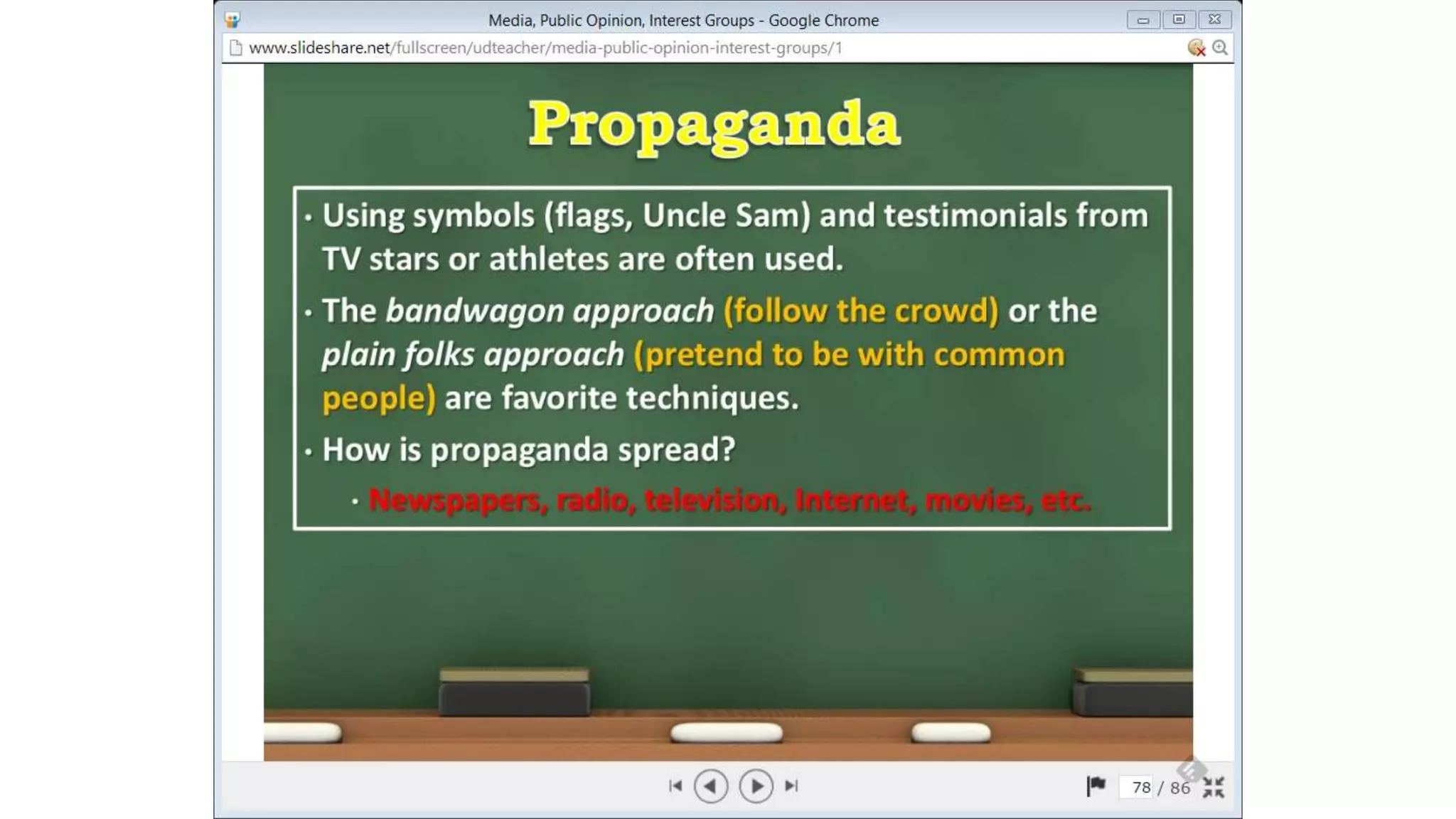 Unit2 Media and Interest Groups