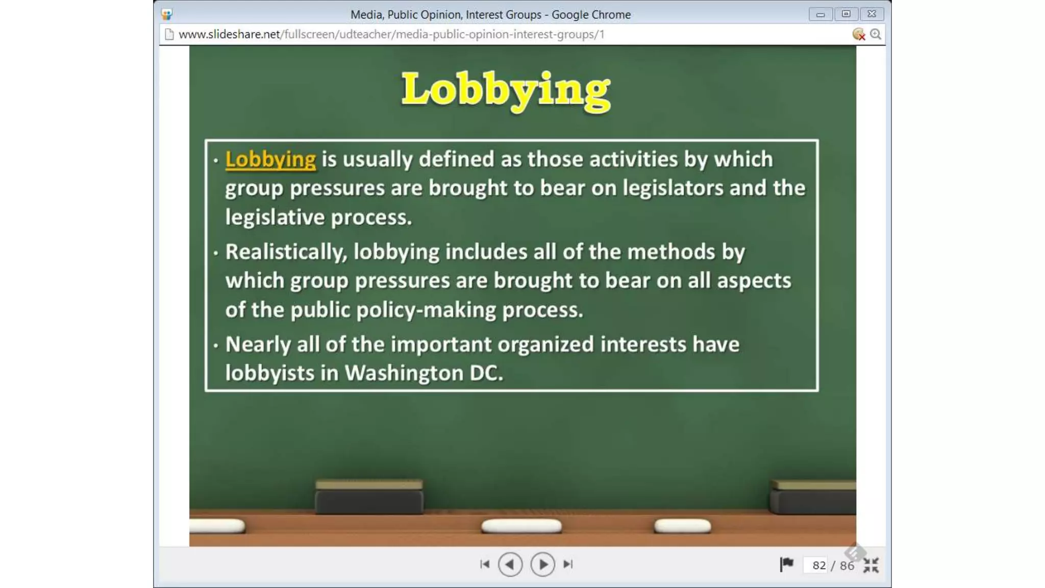 Unit2 Media and Interest Groups