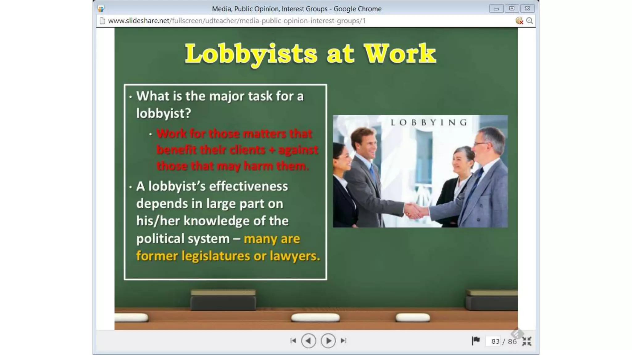 Unit2 Media and Interest Groups