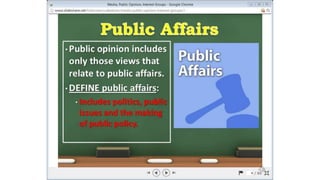 Unit2 Media and Interest Groups