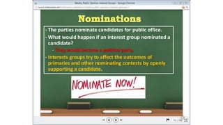 Unit2 Media and Interest Groups