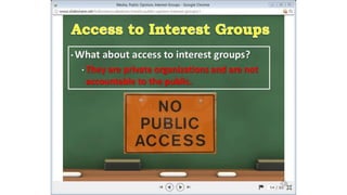 Unit2 Media and Interest Groups