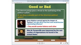 Unit2 Media and Interest Groups