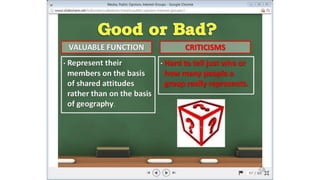 Unit2 Media and Interest Groups