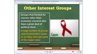 Unit2 Media and Interest Groups