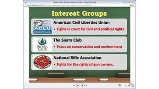 Unit2 Media and Interest Groups