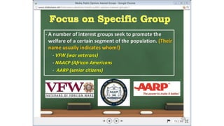 Unit2 Media and Interest Groups