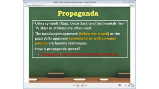 Unit2 Media and Interest Groups