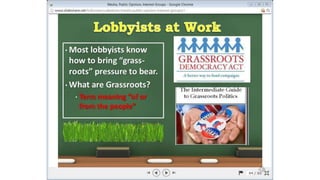 Unit2 Media and Interest Groups