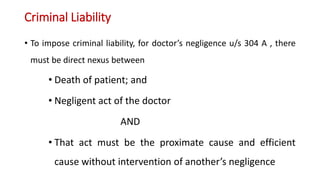 Doctor Liability Unit 2 Medical Negligence-1.pptx