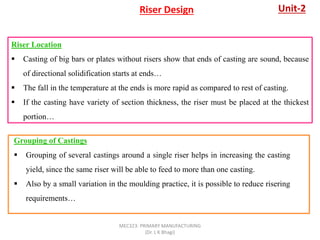 Metal casting process part 2 | PPTX