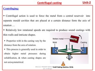 Metal casting process part 2 | PPTX