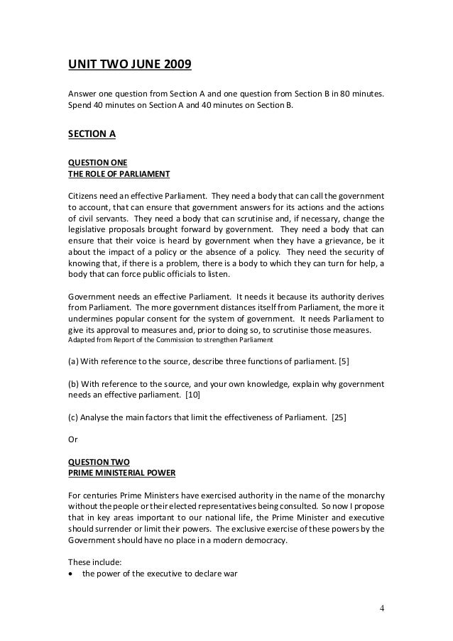Ministerial power essay 06 picture
