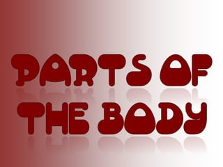 Unit 2 my body