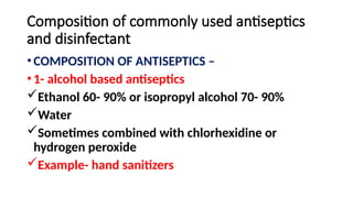 unit 2nd pharmacology of commonly used antiseptic and disinfection.pptx