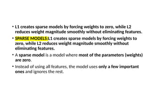 Sparse Model Comprehensive Guide to Optimization and Regularization in Transformer ...
