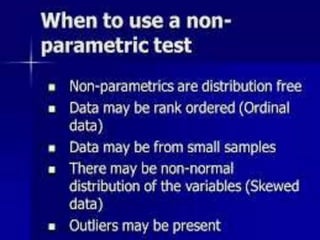 UNIT 2 PARAMETRIC TEST AND NON Parametric test.pptx