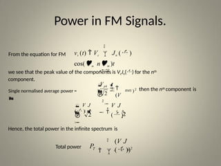 ANGLE MODULATION -Waveform &Its Characteristics | PPTX