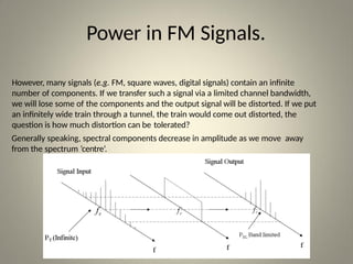 ANGLE MODULATION -Waveform &Its Characteristics | PPTX