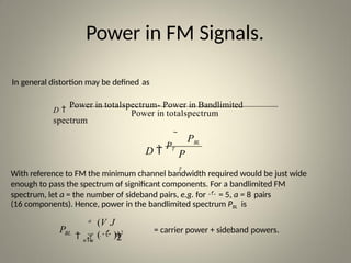 ANGLE MODULATION -Waveform &Its Characteristics | PPTX