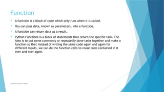 Comprehensive Guide to Python Functions: Definitions, Arguments, and ...