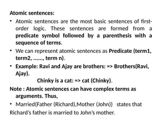 Basic Knowledge Representation and Reasonong | PPTX