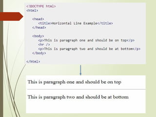 Structural Tags In Html Comprehensive Introduction to HTML: Structure, Tags, and Usage | PPTX