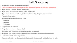 Achivable Path Example Comprehensive Guide to Path Testing in Software Engineering | PPTX