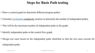 Comprehensive Guide to Path Testing in Software Engineering | PPTX