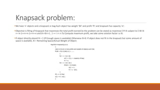 Divide and Conquer / Greedy Techniques | PPT