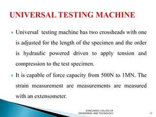 Test Compression Machine Crosshead UNIT 2 PPT.pptx