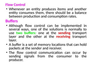 Reciving Buffer Transport layer in CN computer Networks from Anna University syllabus ...